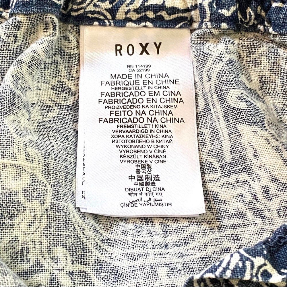 SOLD! 💚NWOT Roxy Oceanside Flared Beach Pant - Picture 5 of 7